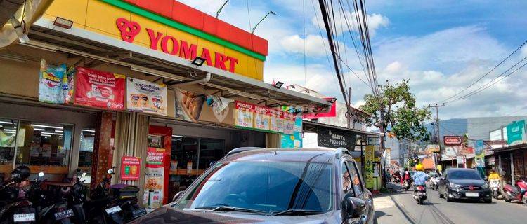 Rumah dan Toko Aktif di jalan ramai dan padat penduduknya Ujungberung Kota Bandung Ruko 271 m SHM Bagus