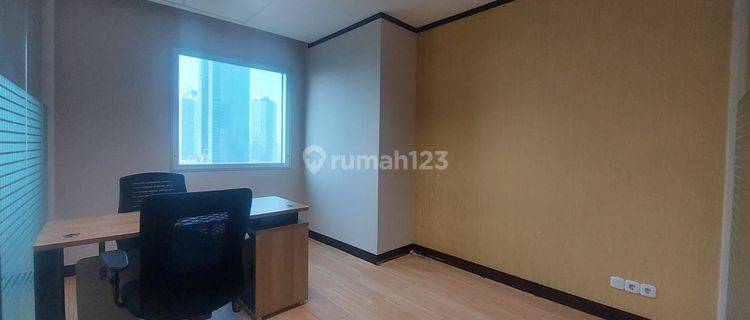 Sewa kantor di Jakarta  wisma BNI 46 115sqm furnish 250k nego  1