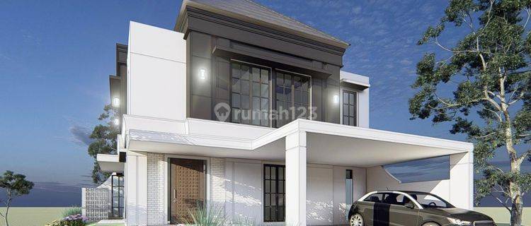 Rumah baru 2 lantai Klasik Modern Di Nusa Loka Kireina Park BSD 1