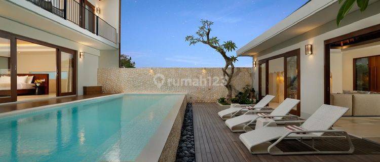 New Modern Villa With Stunning Sea City View In Jimbaran Bali 1