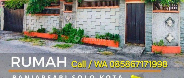 Rumah Bagus (BU) di Banyuanyar Dekat Gedung Saba Buana 1