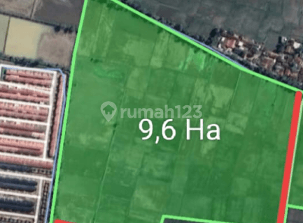 Tanah 9,6 Ha Zona Abu Industri Daerah Cikancung, Majalaya 1