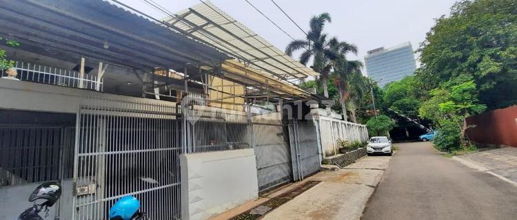 For Sale Old House Square-Shaped Land Near Blok M And Sudirman 1