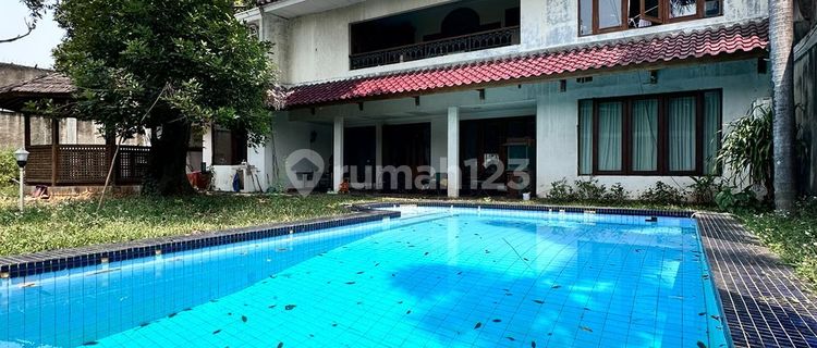 Rumah Lama Ngantong Terawat Dg Pool Di Siaga Raya Pejaten 1