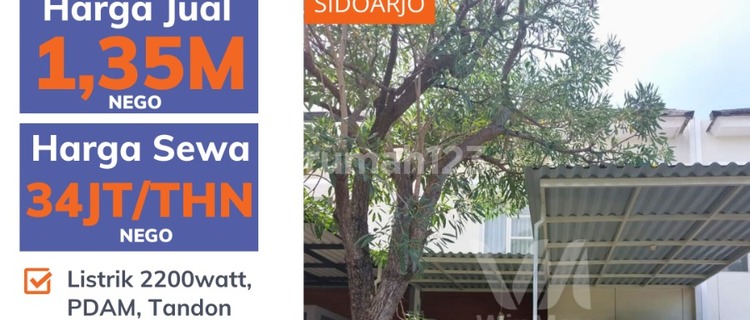 DIJUAL / DISEWAKAN RUMAH  Lokasi PURI SURYA JAYA 1