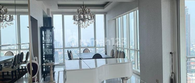 Apartemen The Peak Unit Condominium 4 Bedroom Furnished di Sudirman Dekat ke Stasiun MRT dan Perkantoran Scbd Sudirman Jakarta Selatan 1