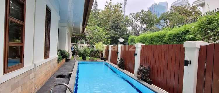 READY-TO-OCCUPY HOUSE IN MEGA KUNINGAN. SUITABLE FOR EMBASSY 1