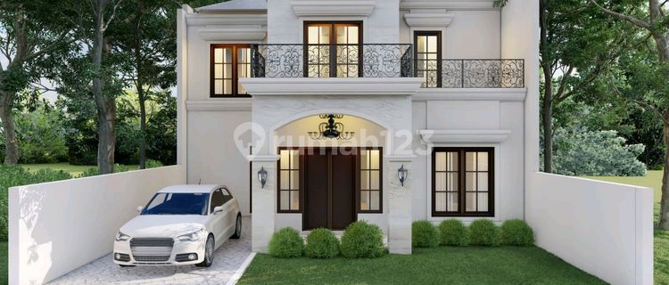 2-Story House by the Road Under Construction 1