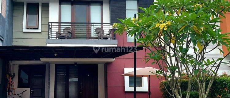 Rumah Siap Huni Furnish Di The Green Bsd Dekat Tol Dan Krl 1