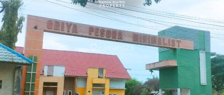 RUMAH MURAH HITUNG TANAH LOKASI STRATEGIS DI GRIYA PESONA MINIMALIST MEDAN MARELAN (YU&JF) 1