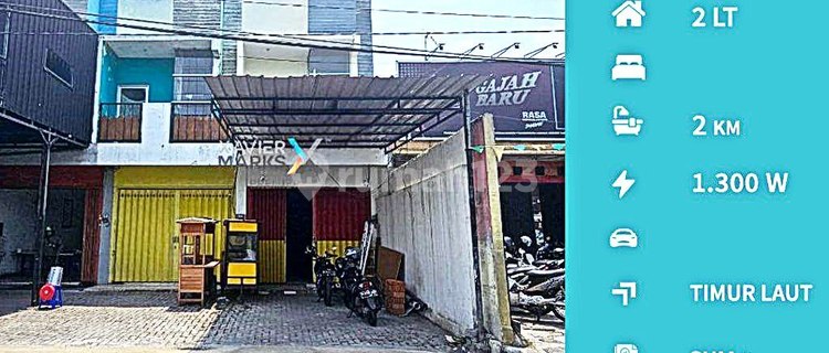 Cheap 2-Story Shop House for Sale on Jl Danau Jonge, Madyopuro Sawojajar, Malang 1