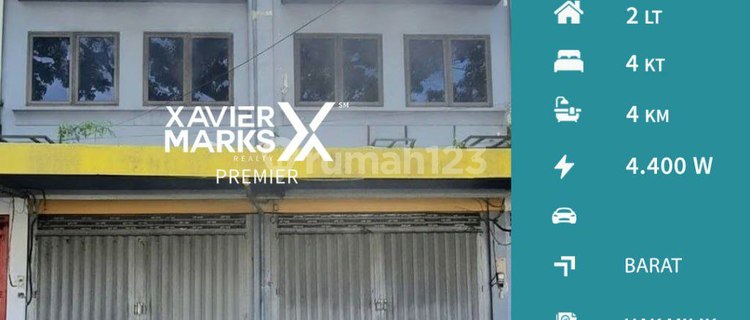 For Rent, Spacious Shop House on Sunandar Priyo Sudarmo Main Road Axis - Malang 1