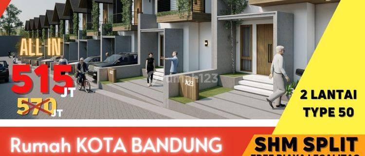 Sisa 1 unit DP 0% 2 lantai Kampus UIN Kota Bandung All in SHM  1