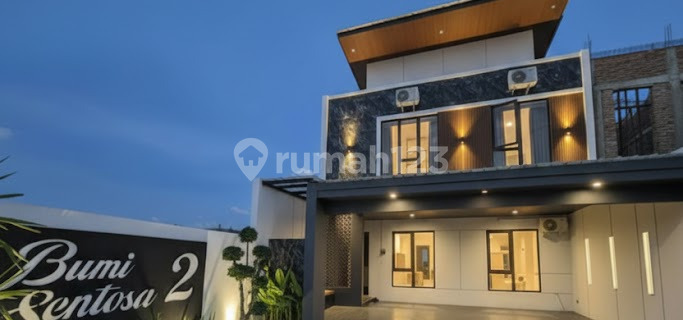 Bumi Sentosa 2 - Dijual Rumah 2 Lantai Baru Full Furnished Dekat Sd Model 1