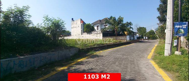 Tanah Dijual Jogja Maguwoharjo Luas 1103 Siap Ajb SHM Pekarangan 1