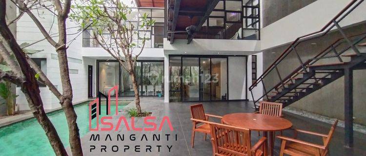 For Sale Jual Cepat Rumah Cantik Tropical Garden Private Pool Fully Furnish Harga Negosiable Good Area Menteng Jakarta Pusat 1