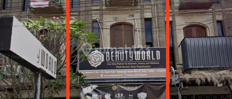 3-storey shophouse for sale in strategic location in Denpasar Bali 1