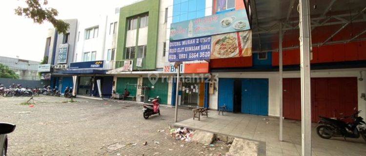 Disewa  2 Ruko berdampingan Bagus Siap Usaha Pasar Baru Tangerang 1