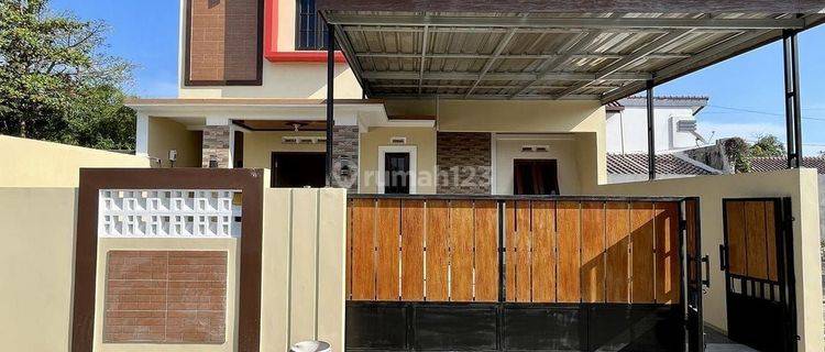 Rumah Baru di JL Wonosari Km 7 berbah Dekat Pusat Kota Jogja di Jalan wonosari Rumah 2 Lantai SHM Baru 1