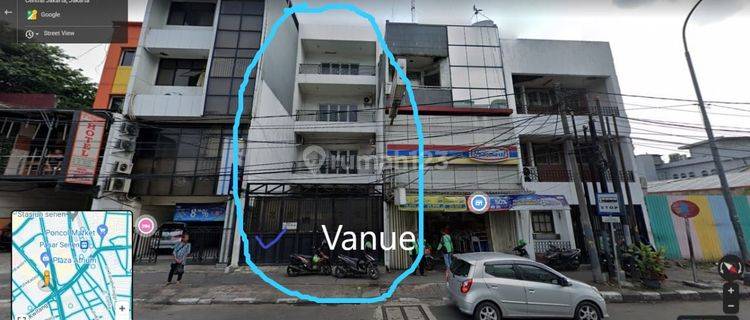 Dijual sewa Ruko Strategis, di Jalan Senen Raya, Jakarta Pusat 1
