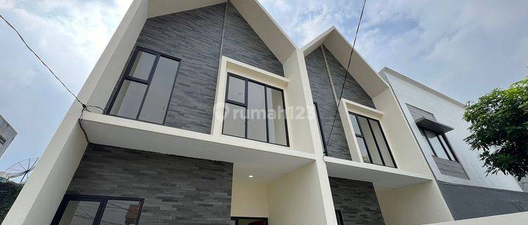 Siap Masuk 5X25 Meruya 2.5M Rumah Baru 2 Lantai Minimalis 1