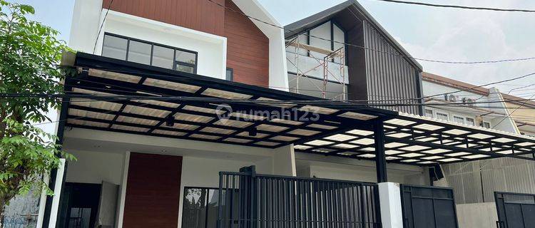 Meruya 5x17.5 Rp 1.99M Exclusive, Jalan Lebar, Bebas Banjir St 1