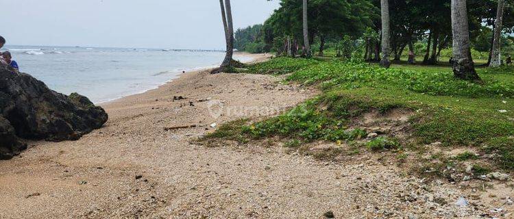 Di jual tanah pantai di Carita  1