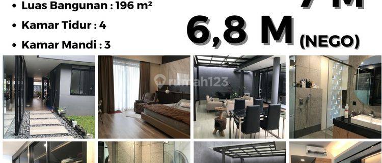 Turun Harga Jual Cepat Nego Rumah Kota Baru Parahyangan Bandung Full Furnished Siap Huni 1