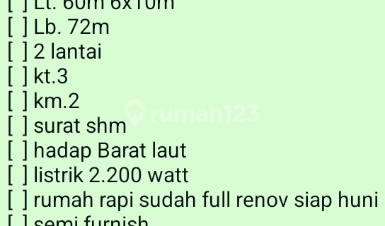 Jual Rumah (1.650 Milyard) di Gading Serpong SHM 1