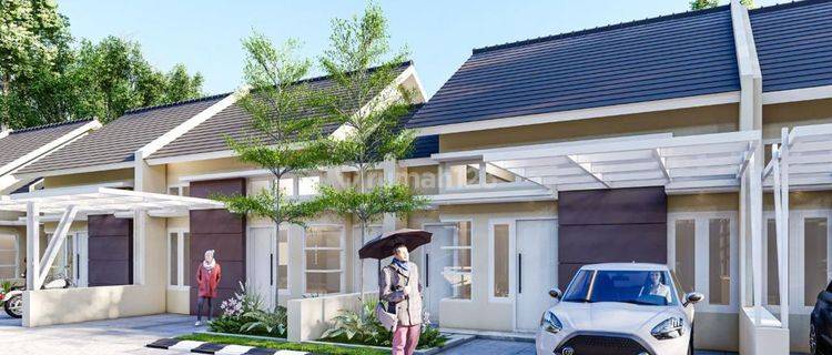 Rumah minimalis 1 lantai depan Jalan Raya 1