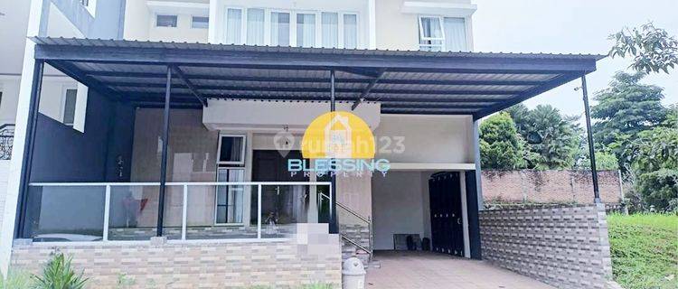 Rumah Mewah Furnish Cluster Ivy Park Bsb Semarang Depan Danau 1