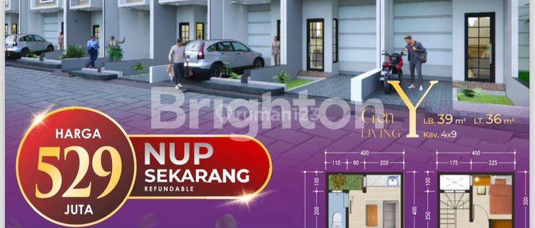 RUMAH DI GRAND SEMANGGI MERR KE TIMUR 1