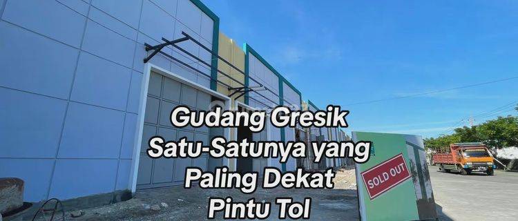 Gudang Baru 1 Menit ke Pintu Tol Cerme Gresik 10 Menit Ke Menganti & Driyorejo 1