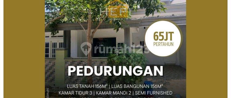 Rumah Semi Furnish Di Pedurungan Kidul Siap Pakai 1
