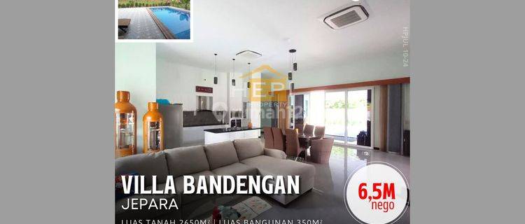 Villa Mewah Furnish Di Bandengan Jepara,siap Pakai 1