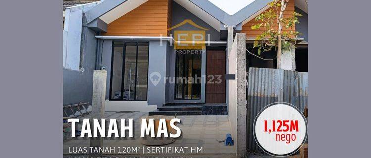 Rumah Baru Di Tanah Mas, Siap Pakai,bebas Banjir 1