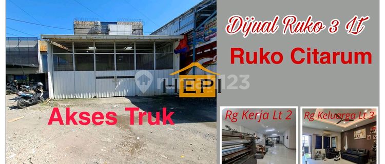 Ruko 3lt Untuk Usaha Dan Rumah Tinggal Mewah Tengah Kota  1