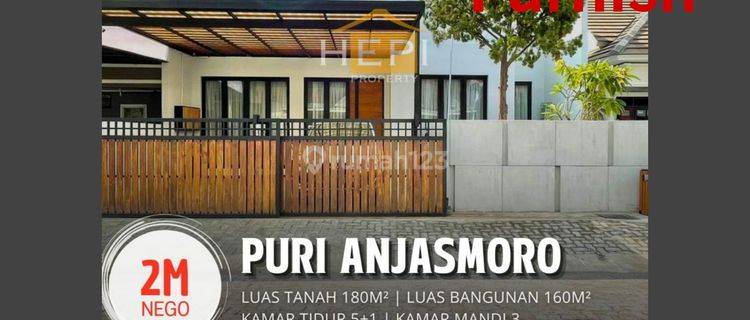 Rumah Bagus, Furnish,di Puri Anjasmoro 1