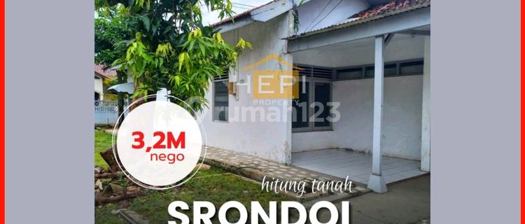 Rumah Hitung Tanah di Srondol Dekat Undip 1