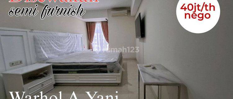 Apartemen Tengah Kota Semi Furnish View Kota 1