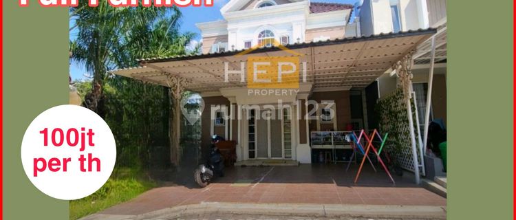 Rumah Full Furnish di Paramount Village Dekat Kariadi 1