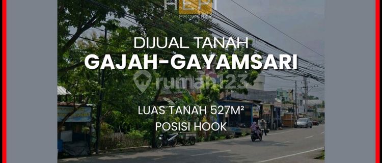 Wide 15m Hook Land on Jalan Gajah Ready to Build 1