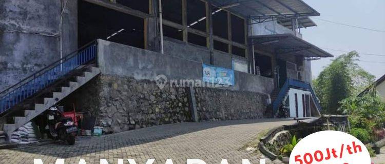 DISEWAKAN Tempat Usaha Luas Strategis di Manyaran, Semarang 1