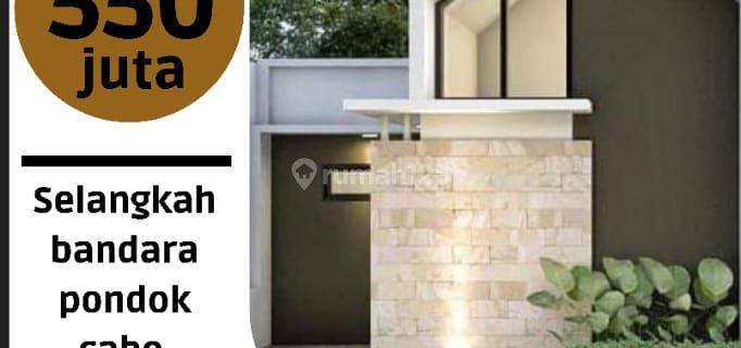 Koni Residence Rumah murah 1'5 konsep mezzanin Milenials konsep mezanin di pondok cabe dkt tol tanpa DP 1