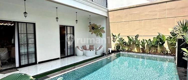 For Sale Brand New House Fullyfurnished Termurah Private Pool Di Jagakarsa Jakarta Selatan 1