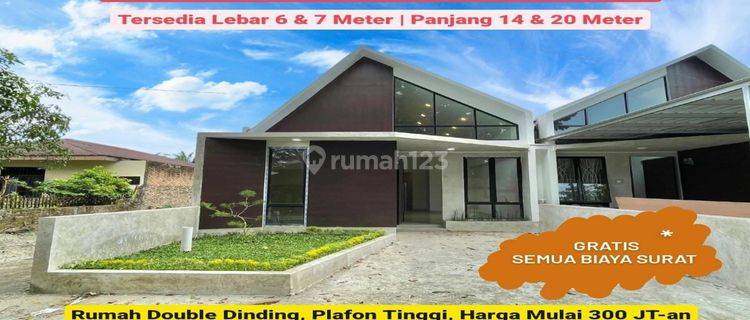 RUMAH CANTIK MARELAN DOUBLE DINDING PROMO CASH DISC 70jt 1