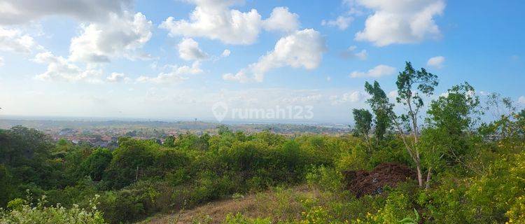 Dijual Cepat Tanah 5,7 Are View Laut Dan Bandara di Jimbaran 1