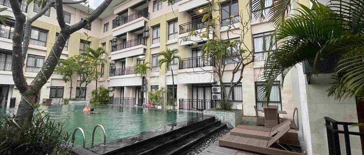 Dijual 1BR Furnished Apartment Dengan Akses Kolam di Grand Kuta 1