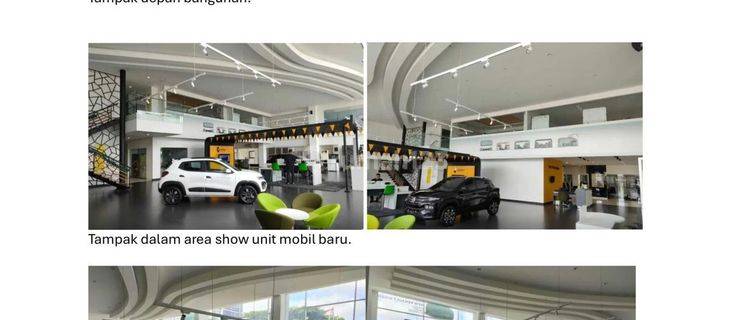 Dijual Tanah Dan Bangunan Showroom Mobil 1