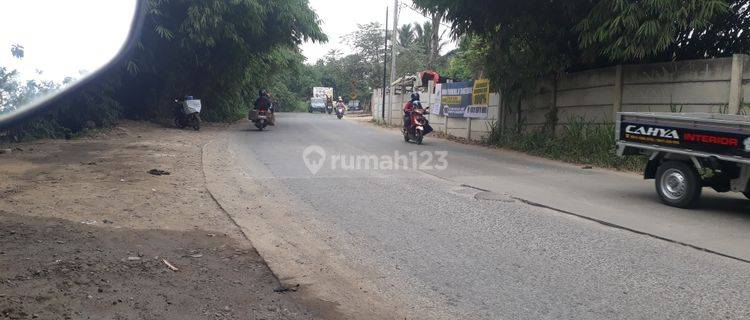 Lahan pinggir jalan utama view bagus 1
